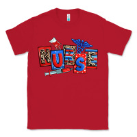 Red usa nurse Classic Tee - RanaPortraitStore