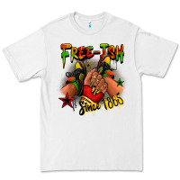 White Free-ish since 1865 Juneteenth black girl sneakers Premium Tee - RanaPortraitStore
