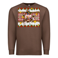 Chestnut Stacked Christmas Farm Premium Sweatshirt - Artiststas