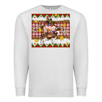 Oatmeal Heather Stacked Christmas Farm Premium Sweatshirt - Artiststas