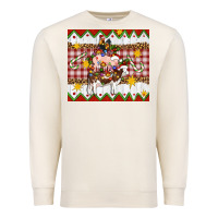 Sandshell Stacked Christmas Farm Premium Sweatshirt - Artiststas