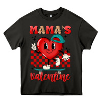 Asphalt skater heart valentines day art Heavy Core Tee - LillyAllenDesigns