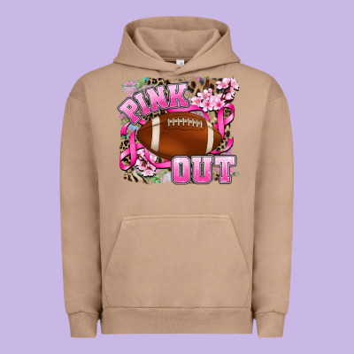 Pink Out Urban Hoodie Designed By Adodesignshop