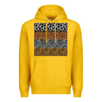 Lemon safari animals seamless pattern Premium Hoodie - BundleAndBundleShop