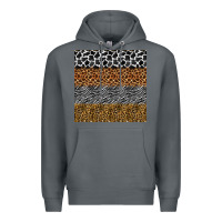 Rock safari animals seamless pattern Premium Hoodie - BundleAndBundleShop