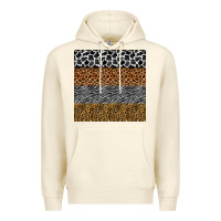 Sandshell safari animals seamless pattern Premium Hoodie - BundleAndBundleShop