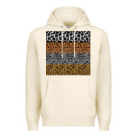 Tofu safari animals seamless pattern Premium Hoodie - BundleAndBundleShop