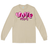 Mushroom Love vibes Valentine's Day Long Sleeve Tee - HowdyJamesFarm