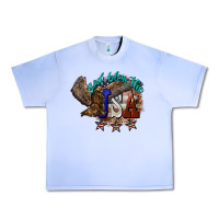 Grape Ice God bless the USA Eagle 4th of july Urban Heavy Tee - HowdyJamesFarm