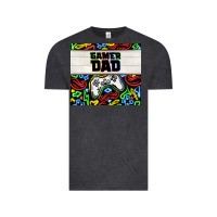 Vintage Black gamer dad Vintage Tee - TumblerDesignByShophia