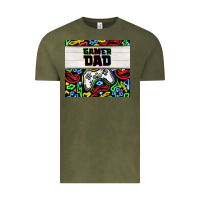Vintage Olive gamer dad Vintage Tee - TumblerDesignByShophia