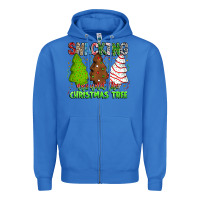 True Royal Snacking Around The Christmas Tree Zipper Hoodie - CowhideDigitalArt