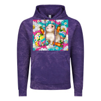 Cloud Purple easter day rabbit Vintage Hoodie - TumblerDesignByShophia