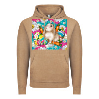 Vintage Coffee easter day rabbit Vintage Hoodie - TumblerDesignByShophia