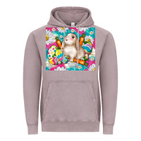 Vintage Zinc easter day rabbit Vintage Hoodie - TumblerDesignByShophia