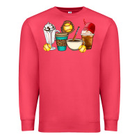 Softball Coffee Cups Premium Sweatshirt | Teevron