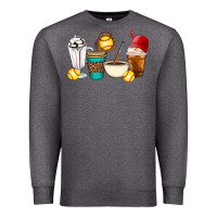 Charcoal Heather Softball coffee cups Premium Sweatshirt - Artiststas