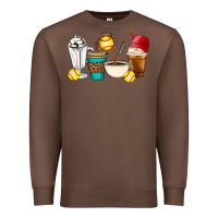 Chestnut Softball coffee cups Premium Sweatshirt - Artiststas