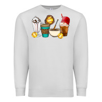 Dove Grey Softball coffee cups Premium Sweatshirt - Artiststas