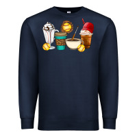 Navy Softball coffee cups Premium Sweatshirt - Artiststas