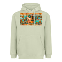 Matcha Fall coop animals pumpkin Heavyweight Hoodie - Artiststas