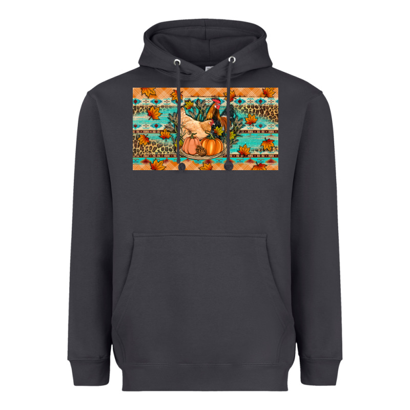 Fall Coop Animals Pumpkin Heavyweight Hoodie by Artiststas | Teevron