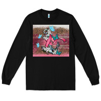 Black cancer awareness anchor Long Sleeve Tee - CowGirlArtShop