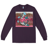 Plum cancer awareness anchor Long Sleeve Tee - CowGirlArtShop