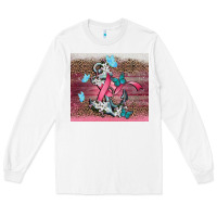 White cancer awareness anchor Long Sleeve Tee - CowGirlArtShop