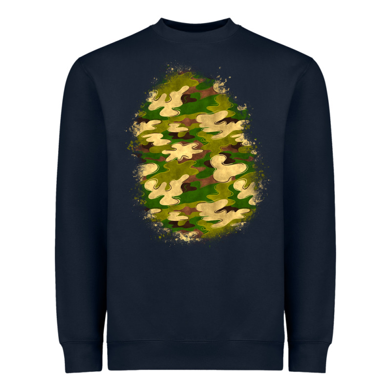 Camouflage Patch 4 Heavyweight Sweatshirt by BundleAndBundleShop | Teevron