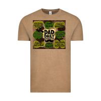 Vintage Coffee dad daily affirmations Vintage Tee - TumblerDesignByShophia
