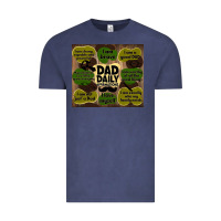 Vintage Denim dad daily affirmations Vintage Tee - TumblerDesignByShophia