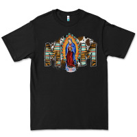 Black mom virgin mary Premium Tee - SublimationCraftShop