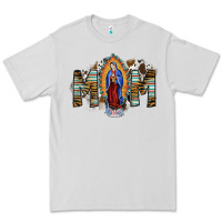 Dove Grey mom virgin mary Premium Tee - SublimationCraftShop