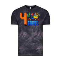 Cloud Black Fourth Grade Vintage Tee - RanaPortraitStore