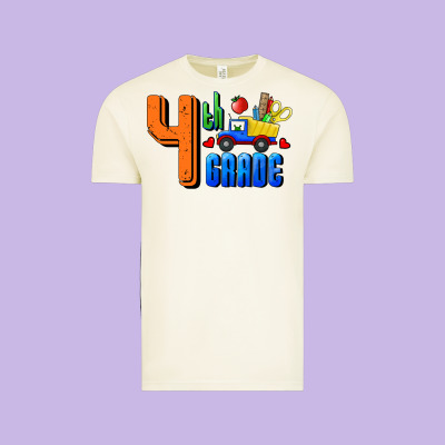 Fourth Grade Vintage Tee Designed By Ranaportraitstore