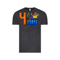Vintage Black Fourth Grade Vintage Tee - RanaPortraitStore