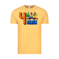Vintage Mustard Fourth Grade Vintage Tee - RanaPortraitStore