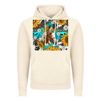 Vintage Artic cowhide aztec horse Vintage Hoodie - TumblerDesignByShophia