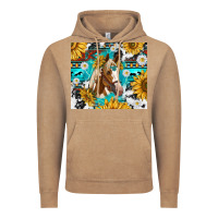 Vintage Coffee cowhide aztec horse Vintage Hoodie - TumblerDesignByShophia