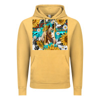 Vintage Mustard cowhide aztec horse Vintage Hoodie - TumblerDesignByShophia