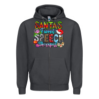 Smoke festive speech therapist tribute Zipper Hoodie - CowhideDigitalArt