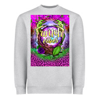 Heather Grey witch vibes air freshener Heavyweight Sweatshirt - BundleAndBundleShop