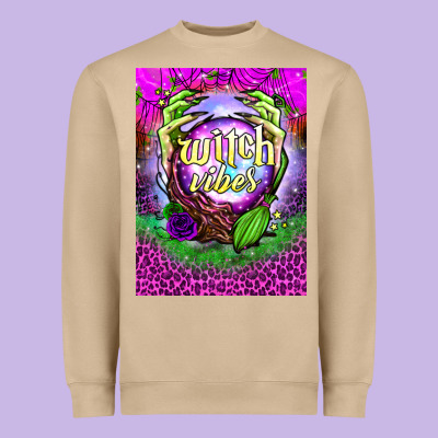 Witch Vibes Air Freshener Heavyweight Sweatshirt Designed By Bundleandbundleshop