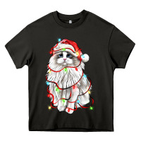 Asphalt christmas ragdoll cat Heavy Core Tee - LillyAllenDesigns