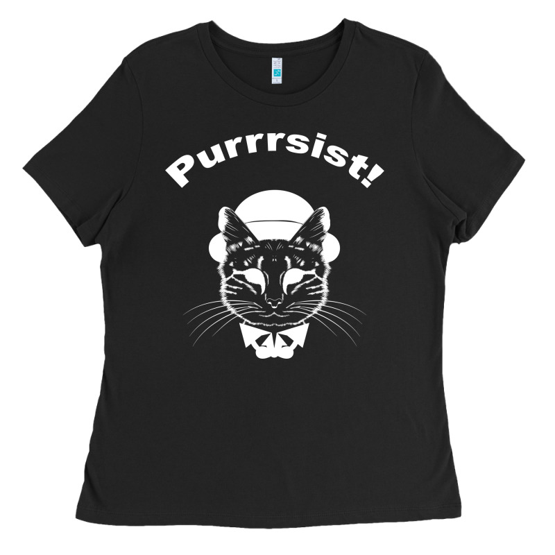 Purrrsist Ladies Tee by Bettercallsaul | Teevron