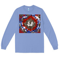 Colony Blue patriotic tie dye Long Sleeve Tee - CowGirlArtShop