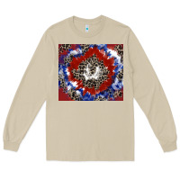 Mushroom patriotic tie dye Long Sleeve Tee - CowGirlArtShop