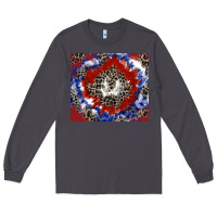 Smoke patriotic tie dye Long Sleeve Tee - CowGirlArtShop
