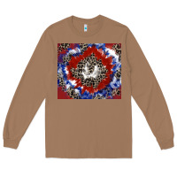 Toasted Coconut patriotic tie dye Long Sleeve Tee - CowGirlArtShop